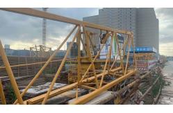 China Zoomlion WA6013-6A Used Tower Crane Self Erecting 6000kg ISO9001 supplier