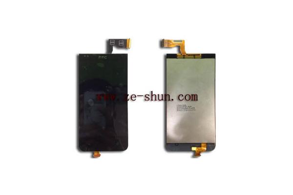 Black Cell Phone LCD Screen Replacement For HTC Desire 300 Complete