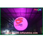Event Inflatable Lighting Decoration Colored Led Light Ballon With Printing Logo for sale