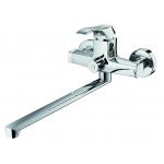 OEM Long Reach Wall Mount Tub Faucet，Bathtub Mixer Faucet Elegant for sale