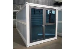 China Smart Wear Resisting 20ft Foldable House Container For Temporary Shelter supplier