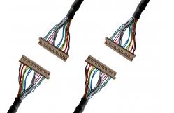 China Signal Transmission 30 Pins I-PEX LCD EDP Cable supplier
