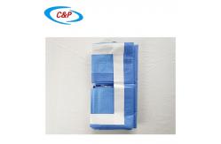 China Customized Disposable Laparoscopy Drapes Fenestrated Surgical Drape supplier