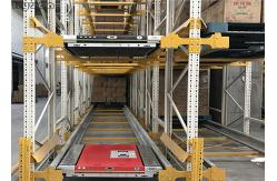 China Flexible Material Racking System , Radio Shuttle Warehouse Racking System supplier