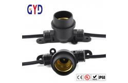 China Sturdy E27 Lamp Holder With A Weight Of 50g And 2m Cable Length supplier