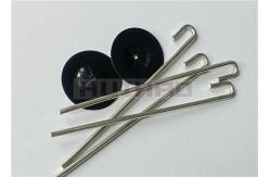 China 100pcs Pack Aluminum Solar Panel Bird Deterrent Clips WIth Self-Locking Washers supplier