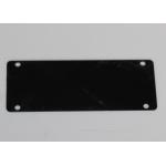 OEM Square Galvanized Stainless Steel Stamped Parts Black Color ISO9001 Standard for sale