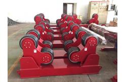 China 40 Ton PU Self - Aligning Tank Turning Rolls Wind Tower Welding Rollers supplier