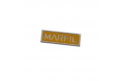 China College Student Army Soldier Embroidered Name Badges With Velcro On Backing supplier