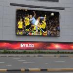 Outdoor P4.44 P5.7 P6.67 P8 P10 Giant LED Wall Screen for Advertising Events for sale