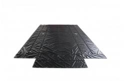China Blue Steel Tarps With PVC Coated Fabric For Custom Flatbed supplier