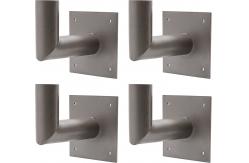 China 90 Degree L Shape Wall Mount Bracket LED Shoebox Tenon Adaptor supplier