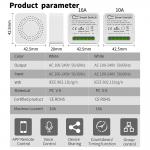 App Controlled Wifi Smart Switches with AES Encryption Type for 50/60Hz Frequency for sale