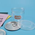 Food Grade 62MM PET 0.15l PE Cover Plastic Food Cans for sale
