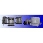 Automotive PVD Chrome Coating Equipment , Car Plastic Trims PVD Vacuum Plating Machine