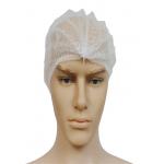 Polypropylene Disposable Bouffant Surgical Caps For Chemical / Clinic / Health Center for sale