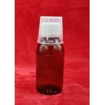 Broken Proof Medicine Syrup Bottle , Plastic Syrup Containers With Measuring Cup for sale