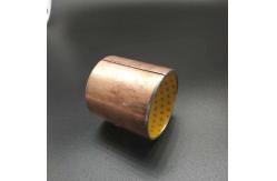 China Steel Backing Composite Polymer Plain Bearings For Metallurgical Machinery supplier