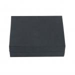 Fabric Cosmetic Paper Box 100mm Length 70mm Width Gift Box With Ribbon Closure for sale