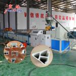 UPVC Window Door Profile Production Line Simple Operation Instrument Plastic Profile Production Line for sale