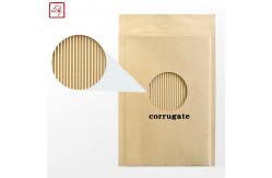 China 268x273MM Biodegradable Brown Paper Mailing Bags With Corrugated Lining supplier