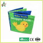Snuggle Soft Books For Infants 18x18cm Cotton Fabric for sale