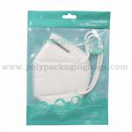 15*21cm Garment LDPE Plastic Packaging Bags With Window for sale