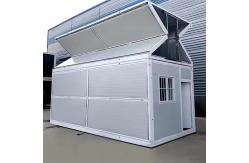 China Popular Steel Structure Mobile Foldable Container House Waterproof Prefab Home supplier
