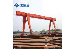 China 10 Tons Electric Mobile Gantry Crane Warehouse For Lifting Truck Boxes supplier