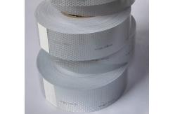 China Silver Honeycomb High Visibility Maritime Marine SOLAS Grade Self-adhesive Reflective Tape Roll supplier