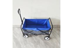 China Outdoor Camping Cart 8 Inch Wheels Folding Wagon Stroller Collapsible Service Cart supplier