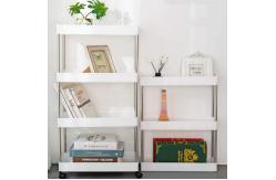 China Large detachable Bulk Kitchen Supplies Rolling Utility Cart Storage Rack Shelves supplier