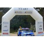 inflatatable arch Hot selling durable blue advertising inflatable arch for sale