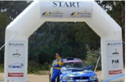 China inflatatable arch Hot selling durable blue advertising inflatable arch supplier