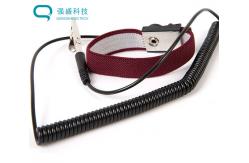 China Rose Red ESD Wrist Straps Used For Grounding in lab supplier