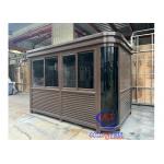 China Modern Portable Security Booth Optional Insulation for Extreme Weather factory