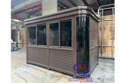 China Modern Portable Security Booth Optional Insulation for Extreme Weather supplier