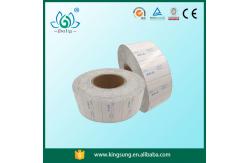 China Easy Peel Off silk screen Printed Self Adhesive Labels On A Roll supplier