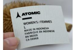 China OEKO-TEX 3D Silicone Clothing Labels Flat Screen Printed Patches supplier