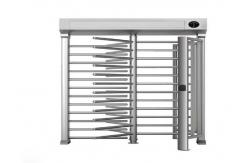 China Semi Auto Security Turnstile Full Height Anti Tailgating With Optimal Traffic Rate supplier