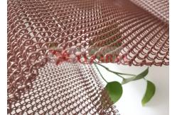 China Decorative Drapery Fabric Metal Mesh Curtains supplier