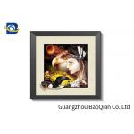 CMYK Printing 5D Pictures Lenticular Image / Poster With White MDP Frame