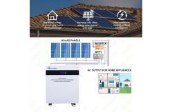 China All In One Solar Power Storage , DDP Shipping Hybrid Solar Battery System supplier
