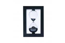 China 30 Second Sand Timer Hourglass Stool Wood Custom for Business Gifts supplier