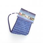 550GSM Blue Microfiber Wet Mop System With Hard Wire / Hard Silk Mop Head for sale
