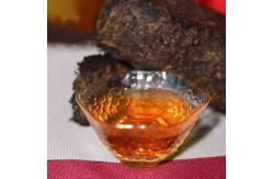 China Healthy Anhua Dark Chinese Tea Fuzhuan Brick Class Tea Improve Immunity supplier