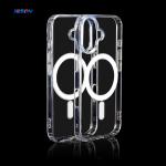 Stong Magnetic Mag Safe case Drop Protection Clear TPU For iPhone 12 13 14 Pro Max for sale