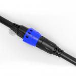 M19 Female Electrical Plug Connector IP67 6 Pin Waterproof Connector Industrial