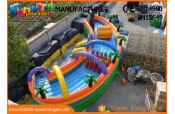 China Ocean World Gaint Inflatable Water Parks 0.9 Tarpaulin Logo Printed supplier