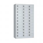 Steel 33 Doors Metal Lockers Safe Supermarket Locker for sale